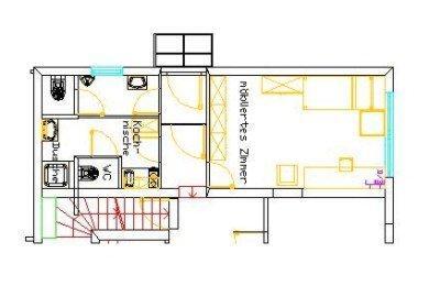 Foto - Großes Zimmer Studio, freundlich möbliert, Bett 140x 200, hell,