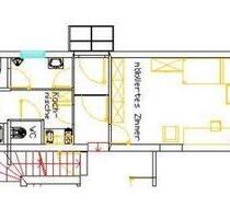 Großes Zimmer Studio, freundlich möbliert, Bett 140x 200, hell, - Berkheim