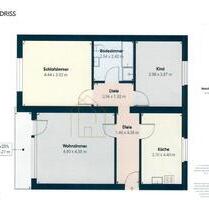 Helle 3- Zimmer-Wohnung mit Balkon zu vermieten - Aldersbach