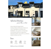 Neubau Reihenhaus nahe Köln - Pauschalmiete (inkl. Möbel) - Nörvenich