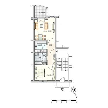 Foto - 2 Zimmer Erdgeschoßwohnung zur Miete in Ulm