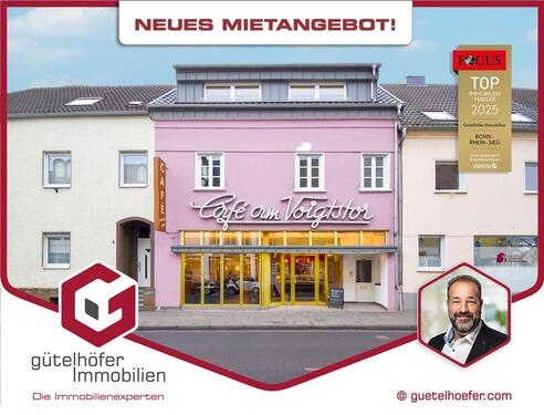 Foto - Charmantes Café-Ladenlokal mit 127 m², großzügiger Schaufensterfront und durchdachtem Grundriss