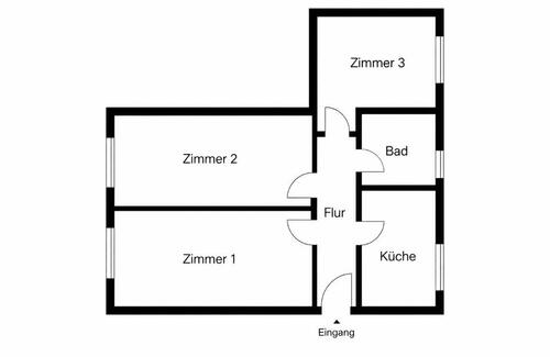Foto - 3 Zimmer Wohnung in Berlin Wedding kernsaniert ab 05.2026