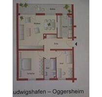 Attraktive 3-Zimmer-Wohnung im Grünen, mit Balkon - Ludwigshafen am Rhein Ludwigshafen-Oggersheim