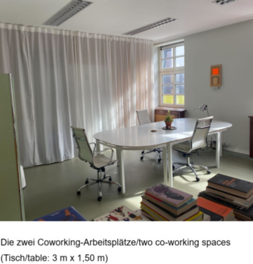 Foto - Zwei Coworking-Arbeitsplätze in Atelier-Büro ab dem 01.01.2026