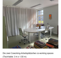 Zwei Coworking-Arbeitsplätze in Atelier-Büro ab dem 01.01.2026 - Berlin Neukölln