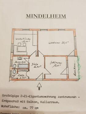 Foto - Etagenwohnung in Mindelheim zum Kaufen