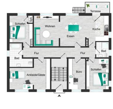 Foto - 5 Zimmer Wohnung in Arnsberg Zentrum zu vermieten.
