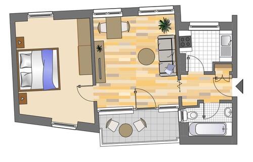 Foto - 2 Zimmer Etagenwohnung zur Miete in Siegen
