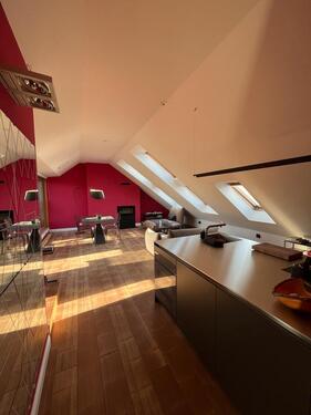 Foto - attic apartment with terrace and wood burner