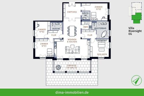 Foto - 5 Zimmer Erdgeschoßwohnung zur Miete in Leipzig