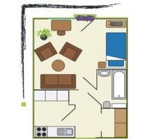 Senioren!! 1 Zimmer Wohnung NUR mit B-SCHEIN und Ü55 möglichst w - Hannover Buchholz-Kleefeld