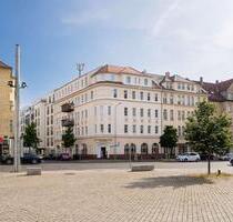 3-Zimmer-Altbauwohnung mit Balkon und Küche in Leipzig-Gohlis Süd