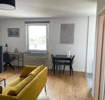 Provisionsfrei: Exklusive, möblierte, geräumige und neuwertige 1-Zimmer-Wohnung mit EBK nahe der EZB - Frankfurt am Main Ostend