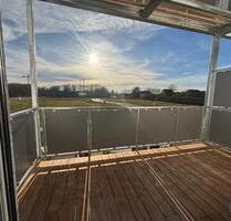 NEUBAU: 1-Zimmer-Apartment mit Küche, Balkon und Stellplatz - Feuchtwangen