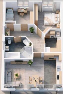 Foto - 3 Zimmer Erdgeschoßwohnung in Essen (Oldenburg)