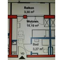 Apartment 20qm bei Hochschule AB - Aschaffenburg Österreicher Kolonie