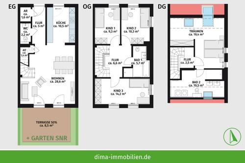 Foto - 4.5 Zimmer Maisonettenwohnung zur Miete in Leipzig