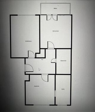 Foto - Untermiete: Zentrale & ruhige Wohnung mit Balkon 07.09. - 01.10.