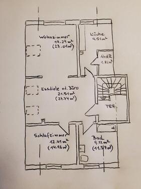 Foto - ruhige Mietwohnung in Sarstedt - 520,00 EUR Kaltmiete, ca.  75,00 m²