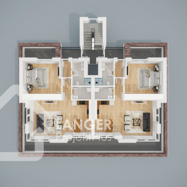 Foto - Wohnen an der Ems - 2-Zimmer-Obergeschosswohnung mit Aussicht