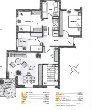 Foto - 4-Zimmerwohnung im Herzen von Bad Krozingen