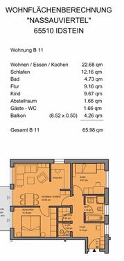 Foto - 3 Zimmer Etagenwohnung in Idstein