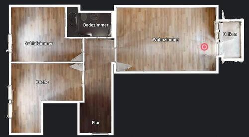 Foto - 2 Zimmer Etagenwohnung zur Miete in Halle (Saale)