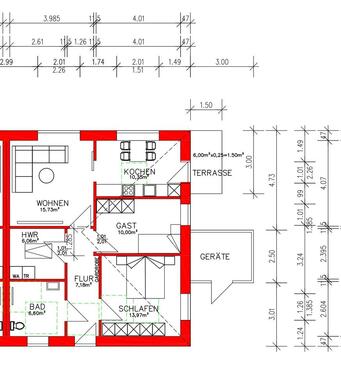 Foto - Erstbezug – energieeffiziente & barrierefreie Bungalowhaushälfte