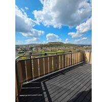 Stilvolle 3,5-Zi.-Wohnung mit Panoramablick | neues Bad & Küche - Bad Mergentheim