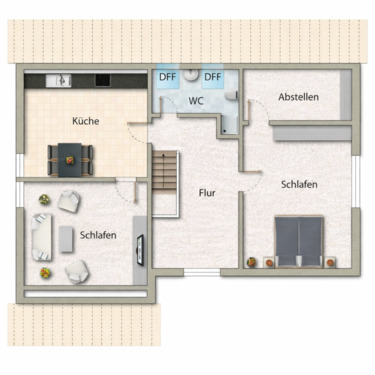 Foto - 5 Zimmer Etagenwohnung zur Miete in Wagenfeld