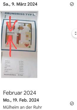 Foto - Eigentumswohnung - 99.000,00&nbsp;EUR Kaufpreis, ca.&nbsp; 57,70&nbsp;m&sup2;