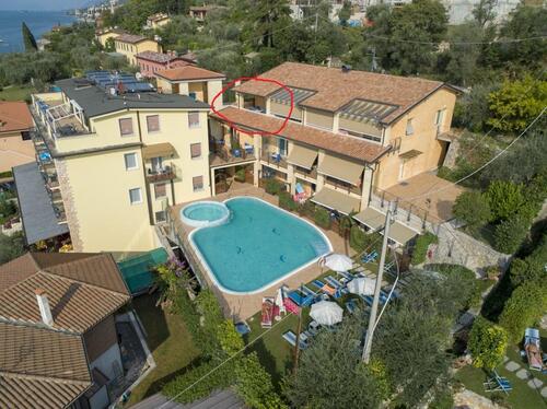 Foto - Gardasee Brenzone sul Garda Residence Rosmari mit Pool und Privat Strand - Deluxe Zimmer mit Balkon und Seeblick
