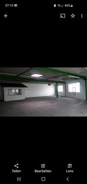 Foto - Halle Lagerhalle Werkstatt Schrauberhalle Gewerbehalle