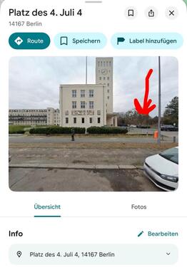 Foto - Vermiete Stellplatz Parkplatz: Platz des 4. Juli 4