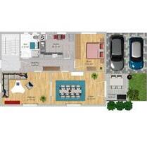Attraktive 3,5-Zi.-Erdgeschosswohnung mit Terrasse im Zentrum von Sigmaringen, ab 01.04.2026