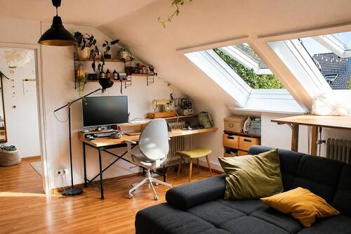 Foto - Helle, freie 2,5 Zi-DG Wohnung Zähringen, Haltest. Hornusstraße