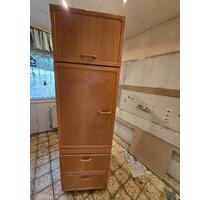 Holz-Schrank Viel Staufläche mit Ausziehschubladen Küche Lager - Grävenwiesbach