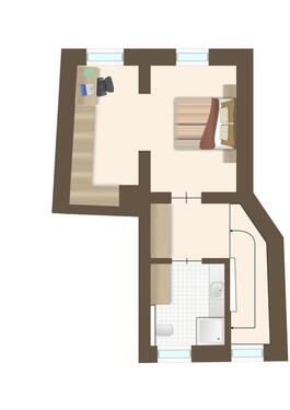 Foto - 2 Zimmer Etagenwohnung zur Miete in Neuötting