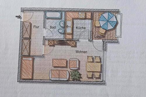 Foto - Apartment zu verkaufen - 112.000,00&nbsp;EUR Kaufpreis, ca.&nbsp; 42,00&nbsp;m&sup2;