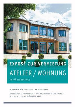 Foto - Atelier Wohnung im Zentrum von Suhl direkt an der A71A73