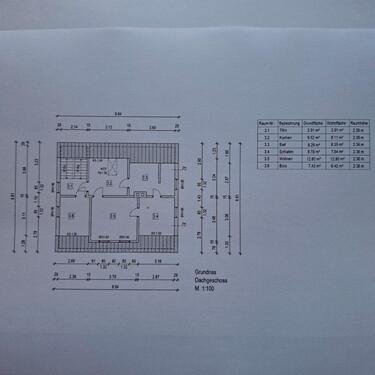 Foto - 3 Zimmer Dachgeschoßwohnung zur Miete in Ilmenau