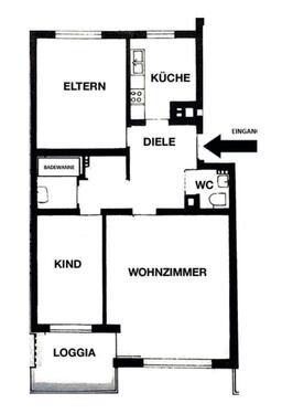 Foto - 3 Zimmer Erdgeschoßwohnung zum Kaufen in Neuried