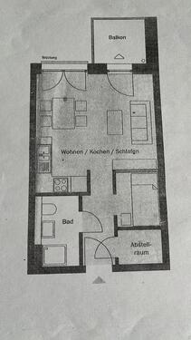 Foto - 1 Zimmer Etagenwohnung zur Miete in Offenbach am Main