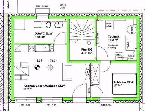 Foto - 2 Zimmer Mietwohnung - 700,00&nbsp;EUR Kaltmiete, ca.&nbsp; 54,00&nbsp;m&sup2;