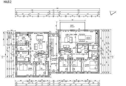 Foto - Moderne 4-Raumwohnung mit Einbauküche und Balkon