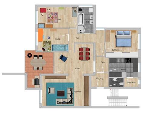 Foto - 5.5 Zimmer Etagenwohnung in Sigmaringen