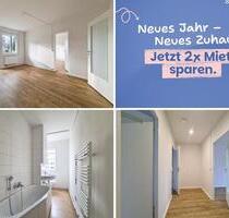 Chices Zuhause im beliebten 1. OG: Balkon, Wohlfühlbad & die ersten 2 Kaltmieten frei! - Freiberg