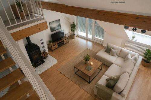 Foto - Charmante 4,5-Zi-Maisonettewohnung mit Galerie, Balkon und TG