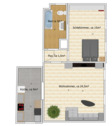 Foto - Etagenwohnung in Limbach-Oberfrohna